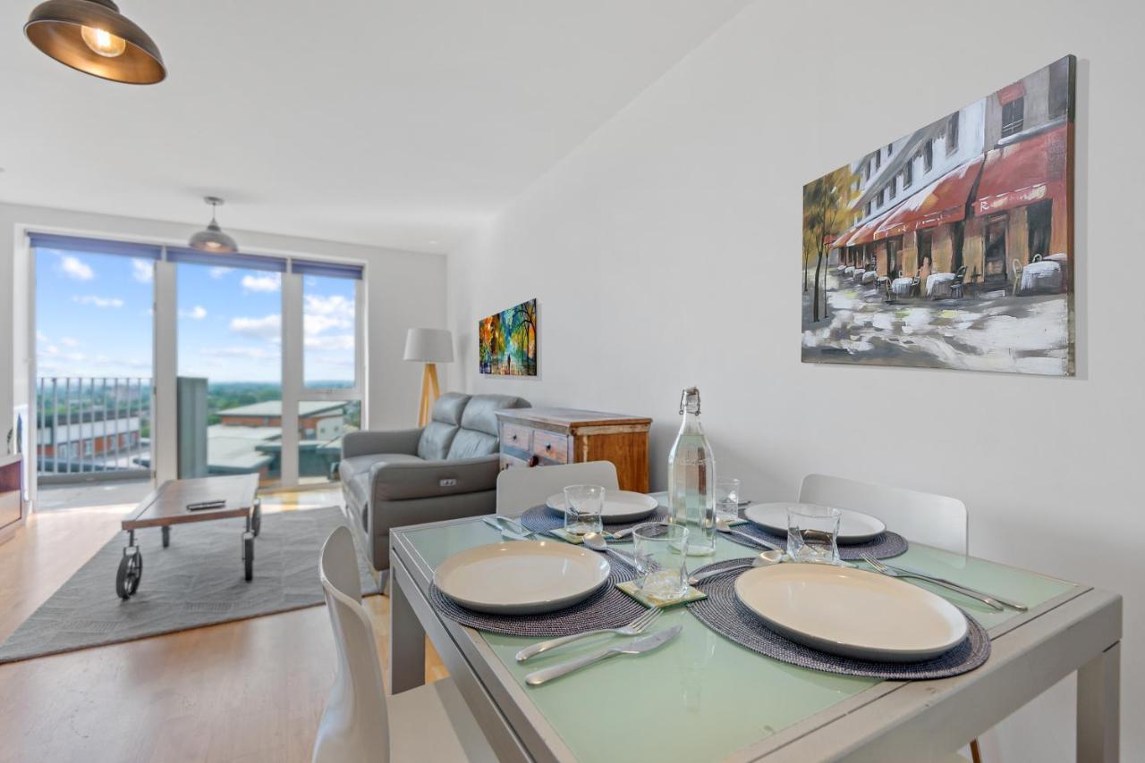 Apartament Penthouse Flat In Slough Center Zewnętrze zdjęcie